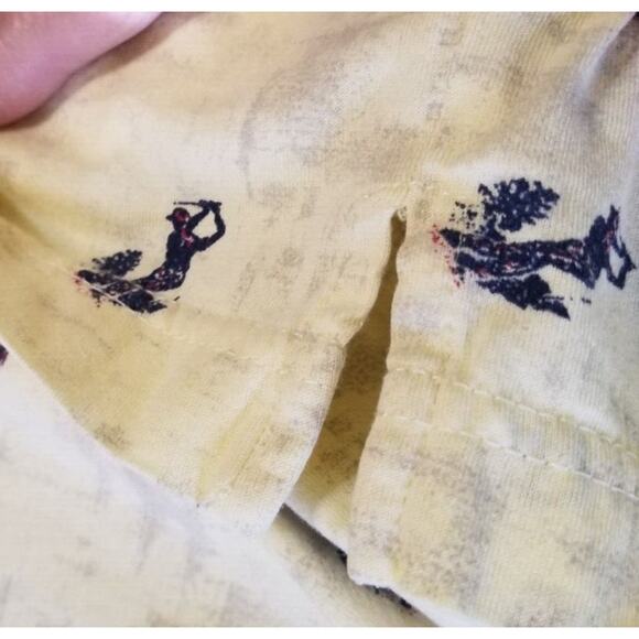 Wedge Men's Golf Active 100% Cotton Short Sleeve 3 Button Up Polo Shirt Size XXL - Picture 5 of 8